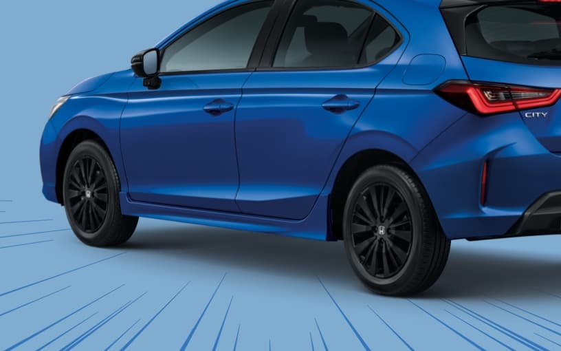 The RS sport design features side under spoiler and newly designed sporty 16-inch alloy wheels.